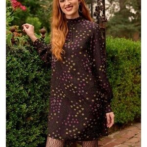 ModCloth Mock-It To Me Shift Dress Size xs